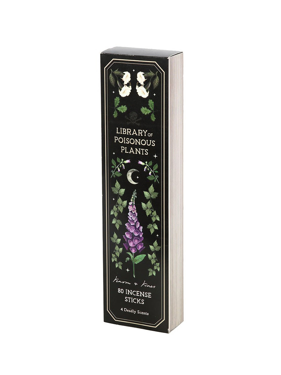 Set of 4 Poisonous Plants Incense Stick Packs