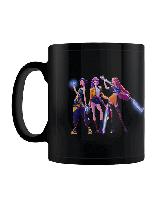 KPop Demon Hunters (Huntrix) Black Mug