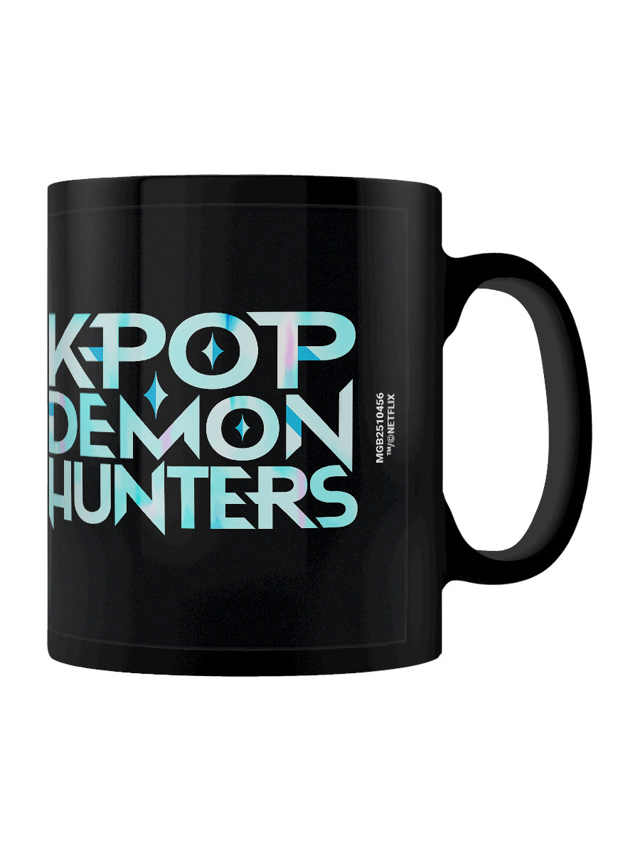 KPop Demon Hunters (KPop Logo) Black Mug