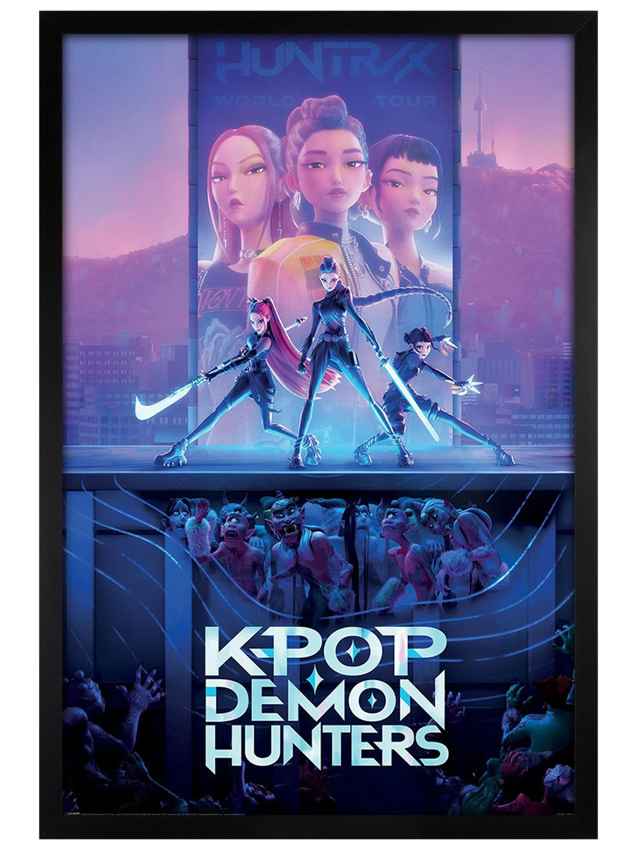 KPop Demon Hunters Key Art Maxi Poster