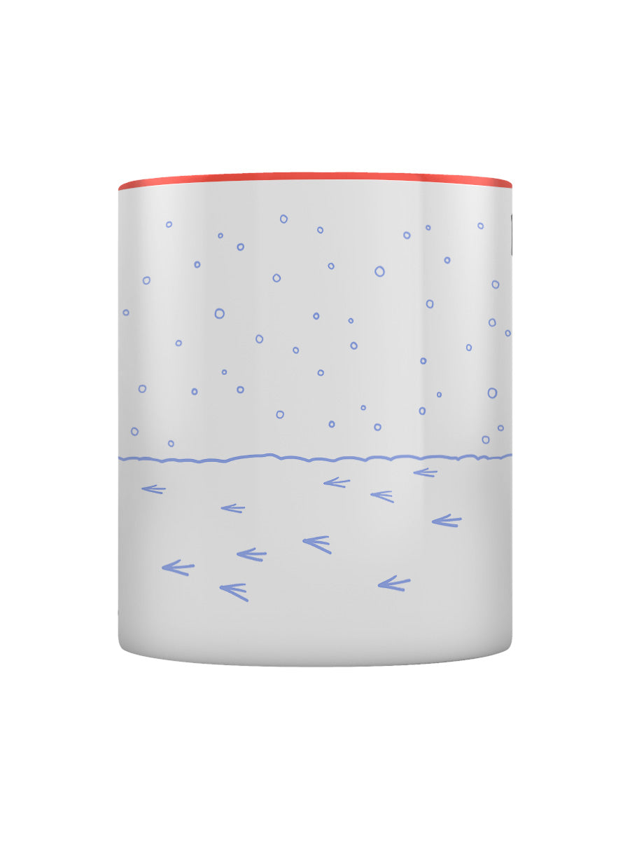 Honking Around The Xmas Tree Red Inner 2-Tone Mug