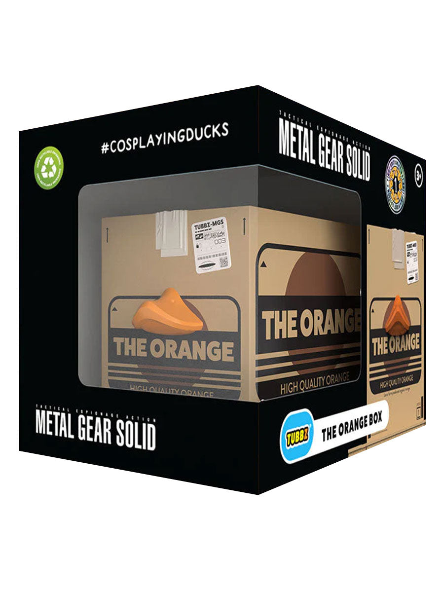 TUBBZ Metal Gear Solid: The Orange Box Rubber Duck (First Edition)
