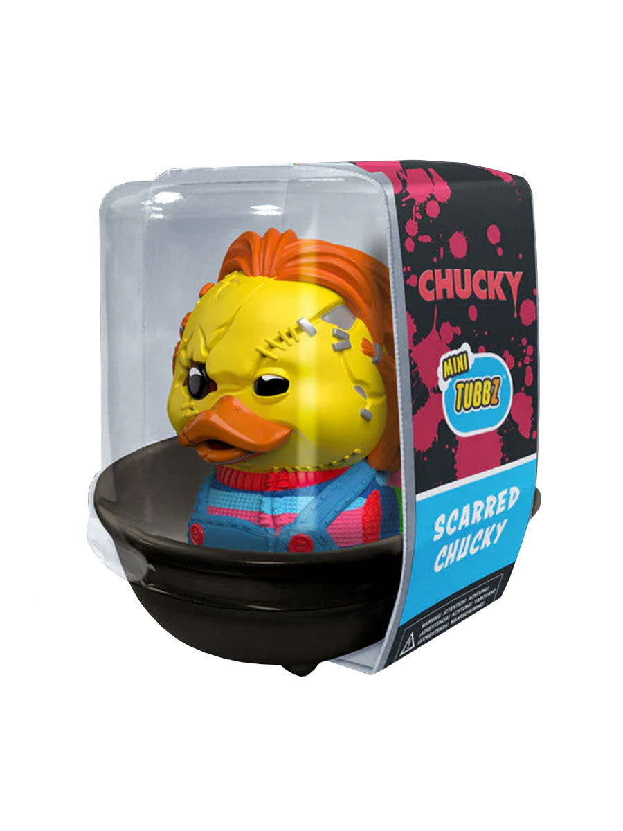 TUBBZ Chucky: Scarred Chucky Rubber Duck (Mini Edition)
