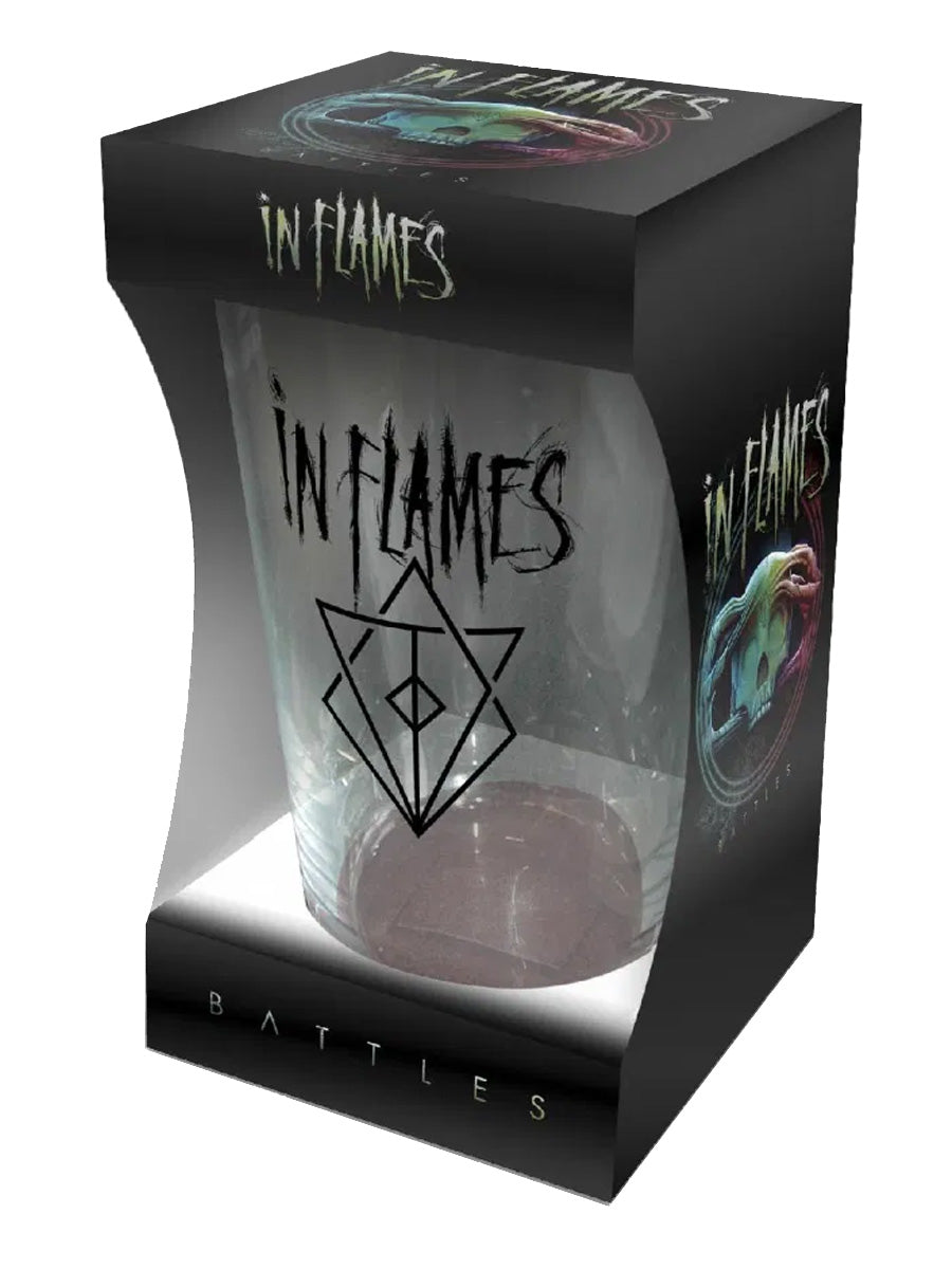 In Flames Battles Drinking Glass
