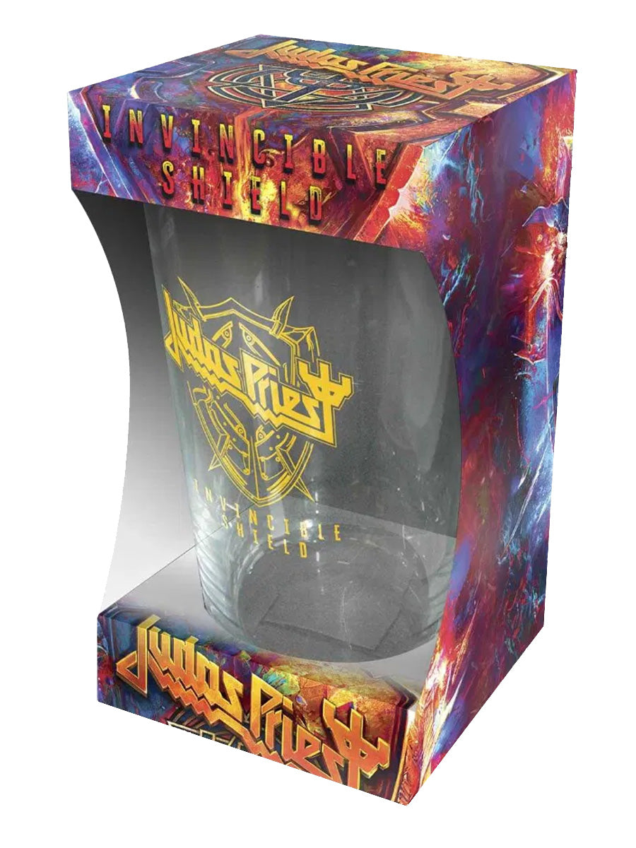 Judas Priest Invincible Shield Drinking Glass