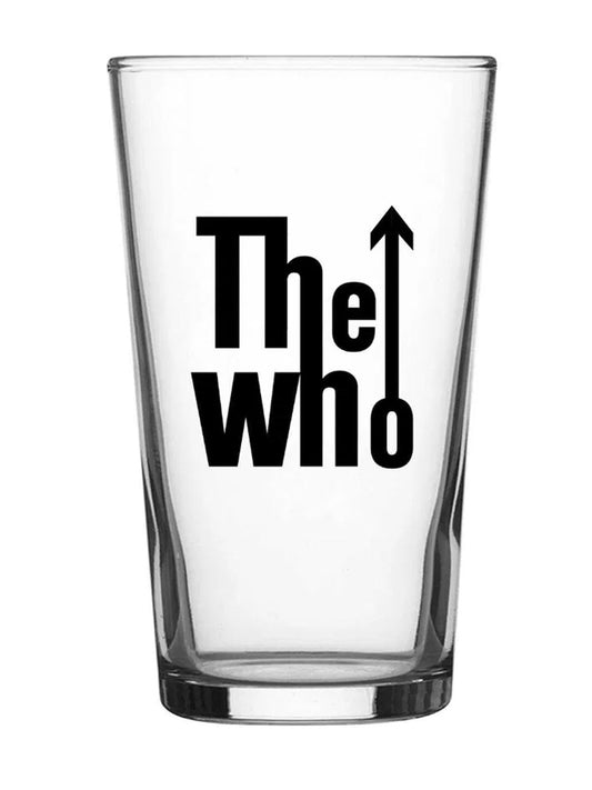 The Who Classic Logo Drinking Glass