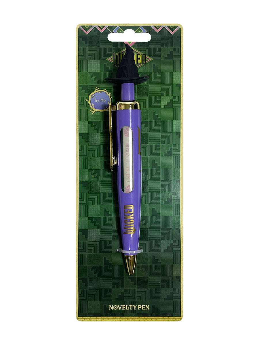 Wicked Witch Hat Slogan Pen