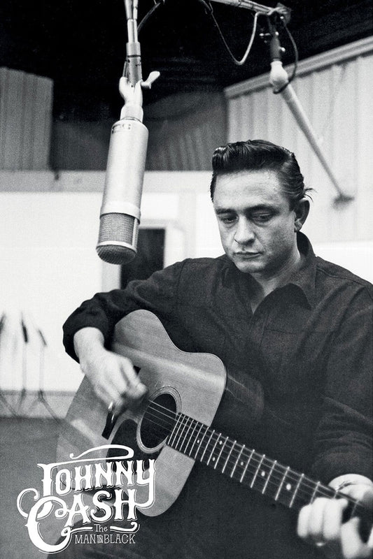 Johnny Cash (Studio) Maxi Poster
