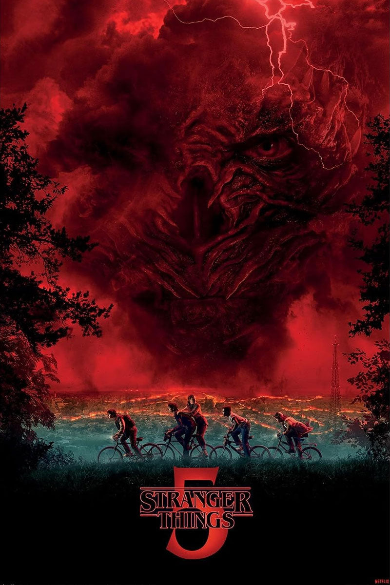 Stranger Things 5 (Vecna Sky) Maxi Poster