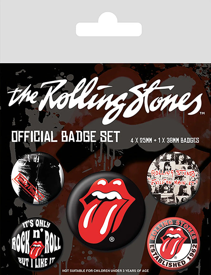 The Rolling Stones (Classic) Badge Pack
