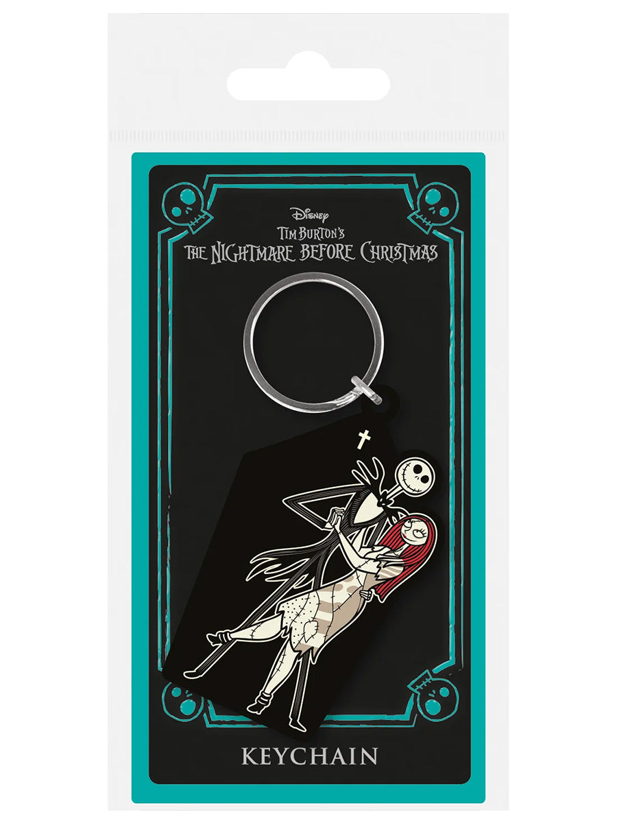 The Nightmare Before Christmas (Jack & Sally Coffin) PVC Keychain