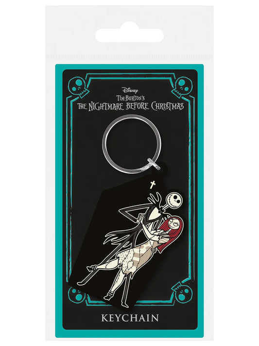 The Nightmare Before Christmas (Jack & Sally Coffin) PVC Keychain