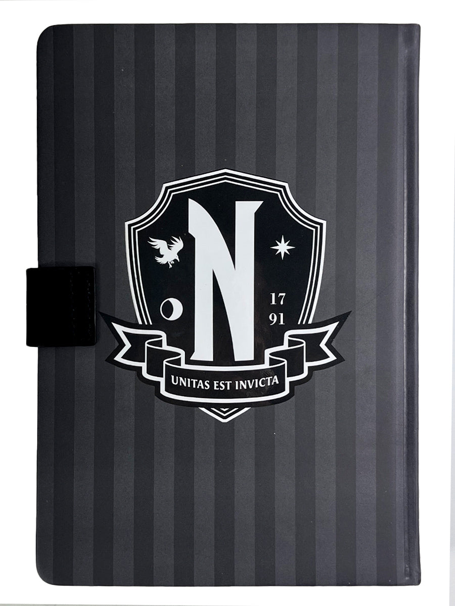 Wednesday (Uniform) A5 Premium Clasped Notebook
