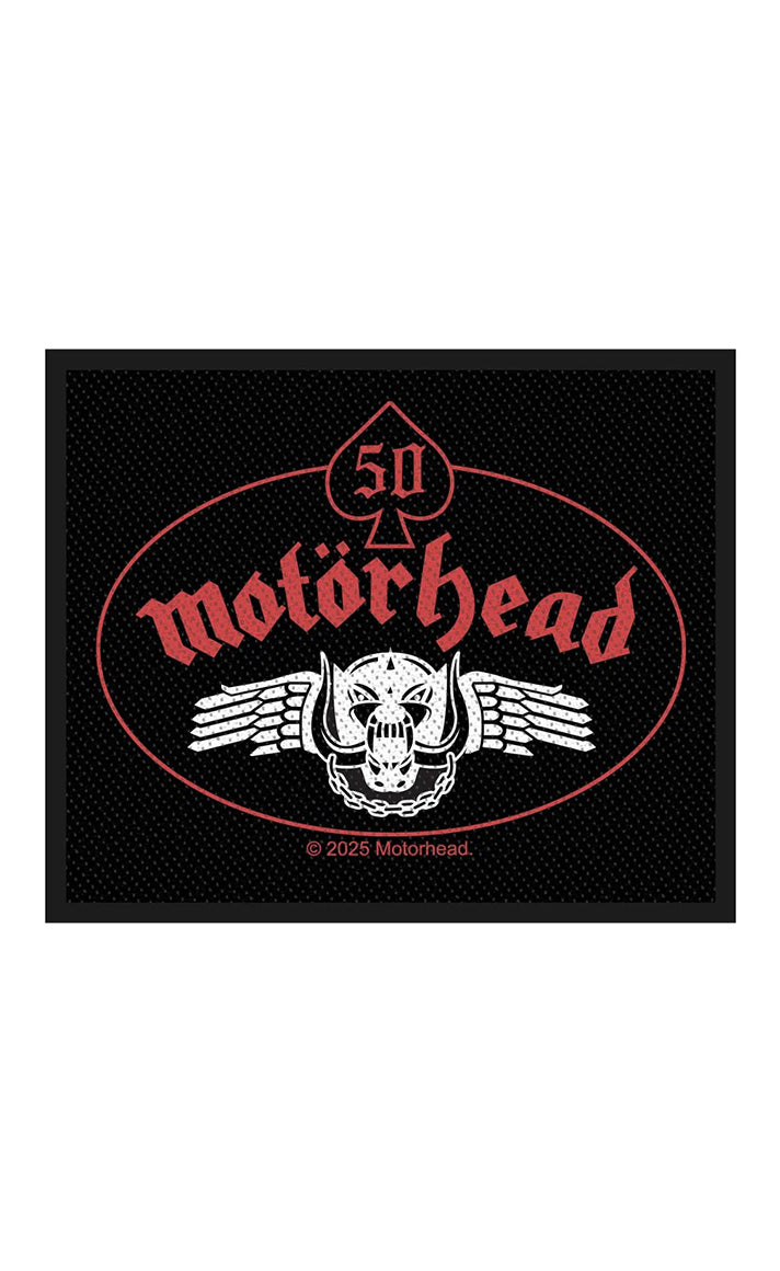 Motorhead Skull Wing 50 Patch