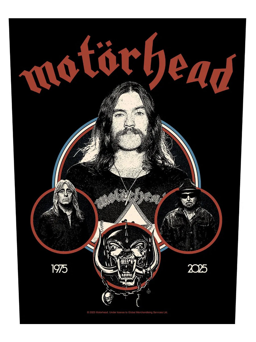 Motorhead Band Circle Back Patch