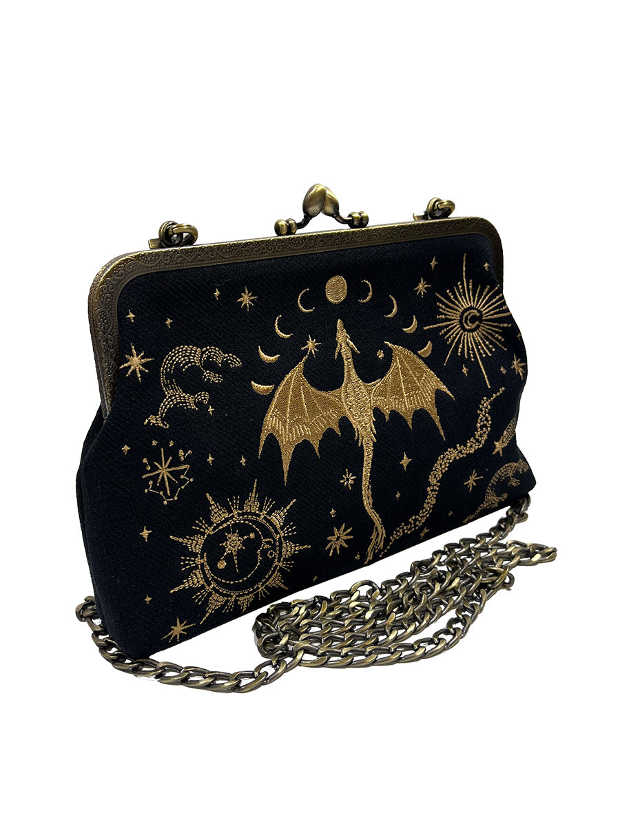 Romantasy Dragon Kiss Lock Bag