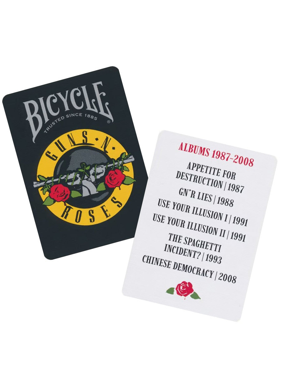 Bicycle Guns N' Roses Playing Cards