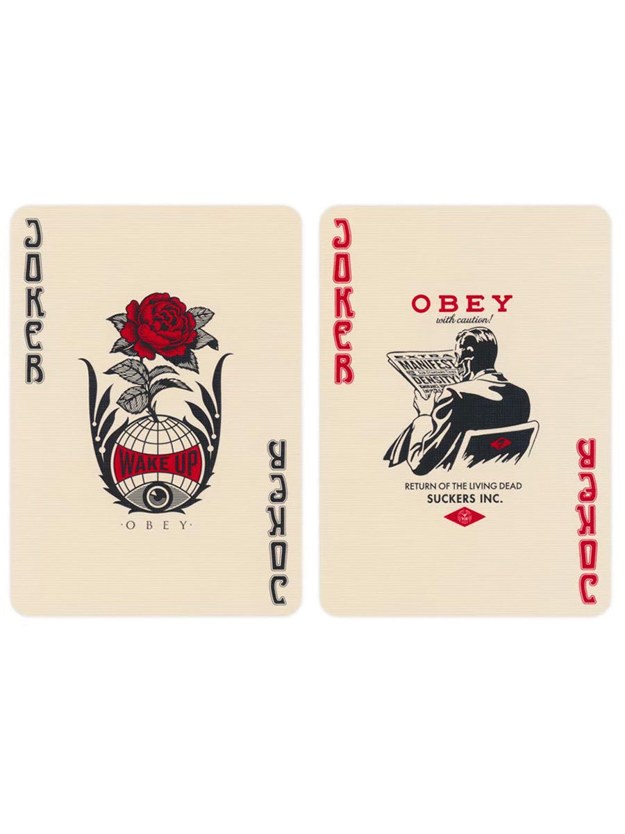 Obey Collage Edition Theory11 Premium Playing Cards