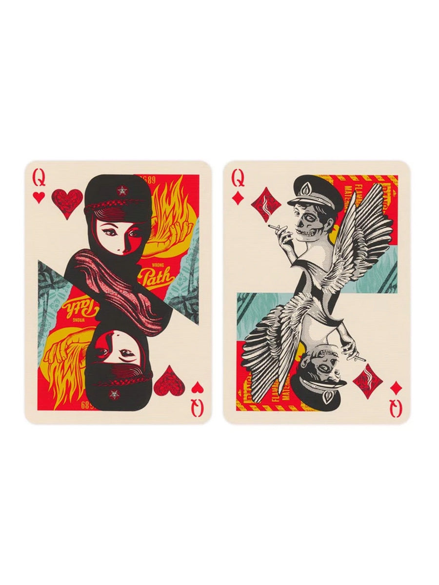 Obey Collage Edition Theory11 Premium Playing Cards
