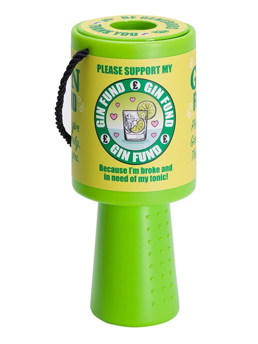 Gin Fund Charity Box & Stickers