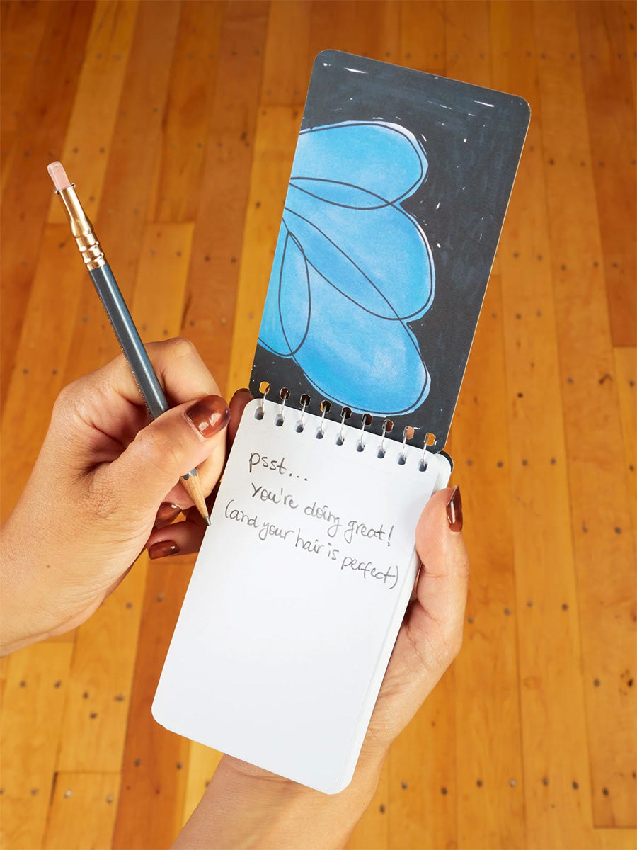 Gratitude & Shit Spiral Notebook