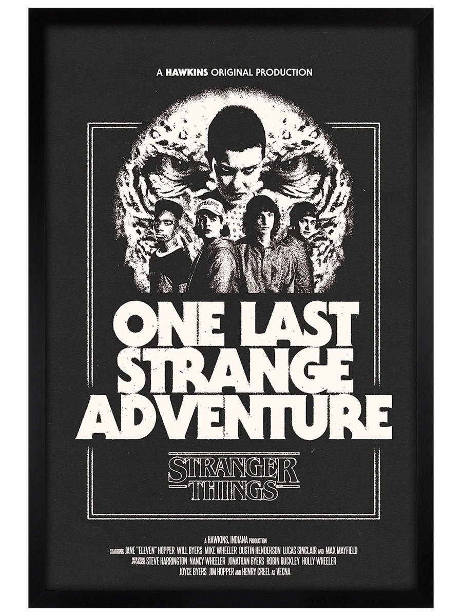 Stranger Things 5 One Last Adventure Maxi Poster