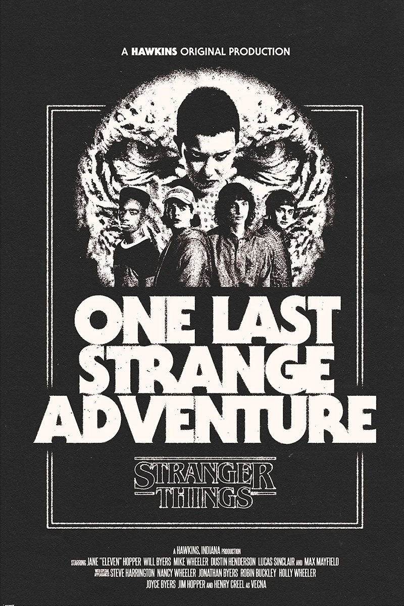Stranger Things 5 One Last Adventure Maxi Poster