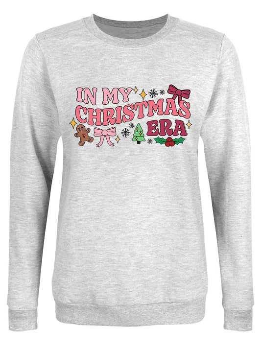 In My Christmas Era Ladies Grey Christmas Jumper