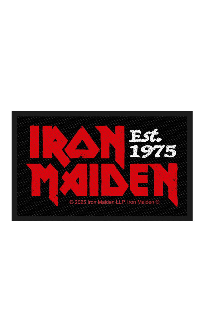 Iron Maiden Est 1975 Patch