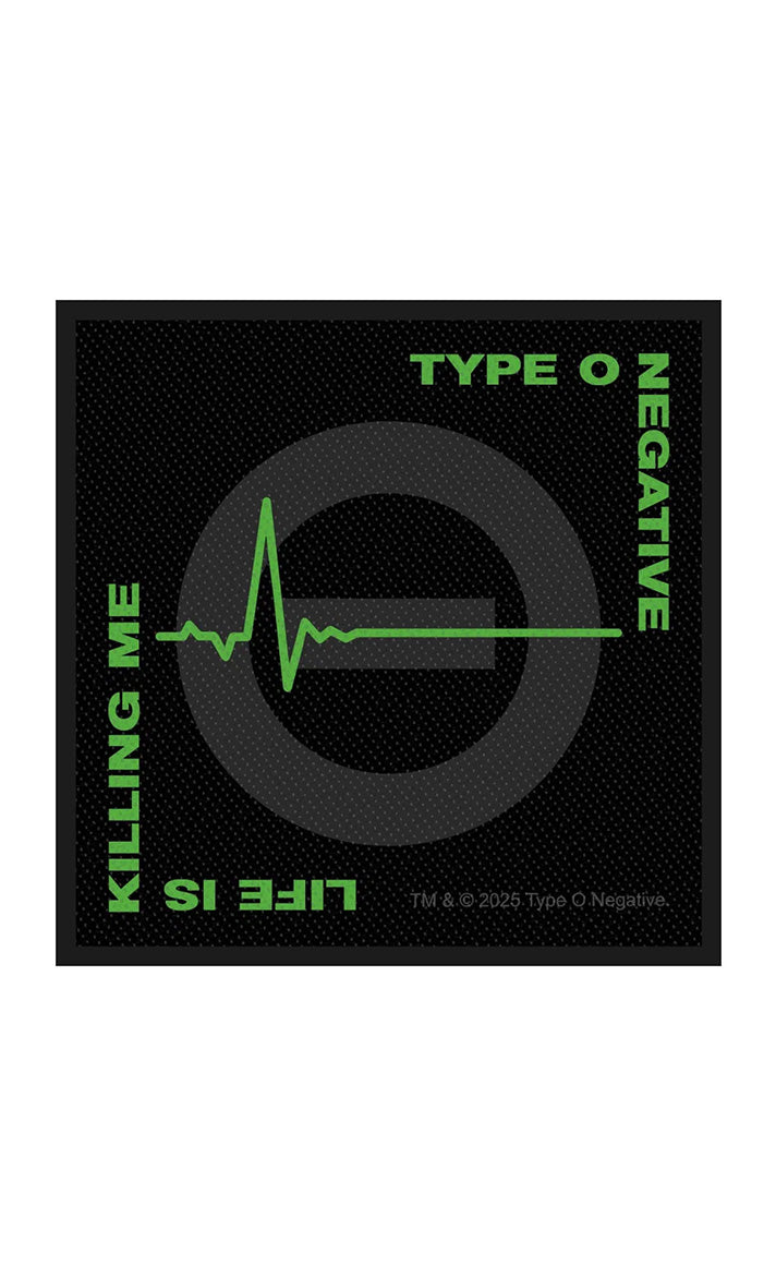 Type O Negative Life Is Killing Me Patch