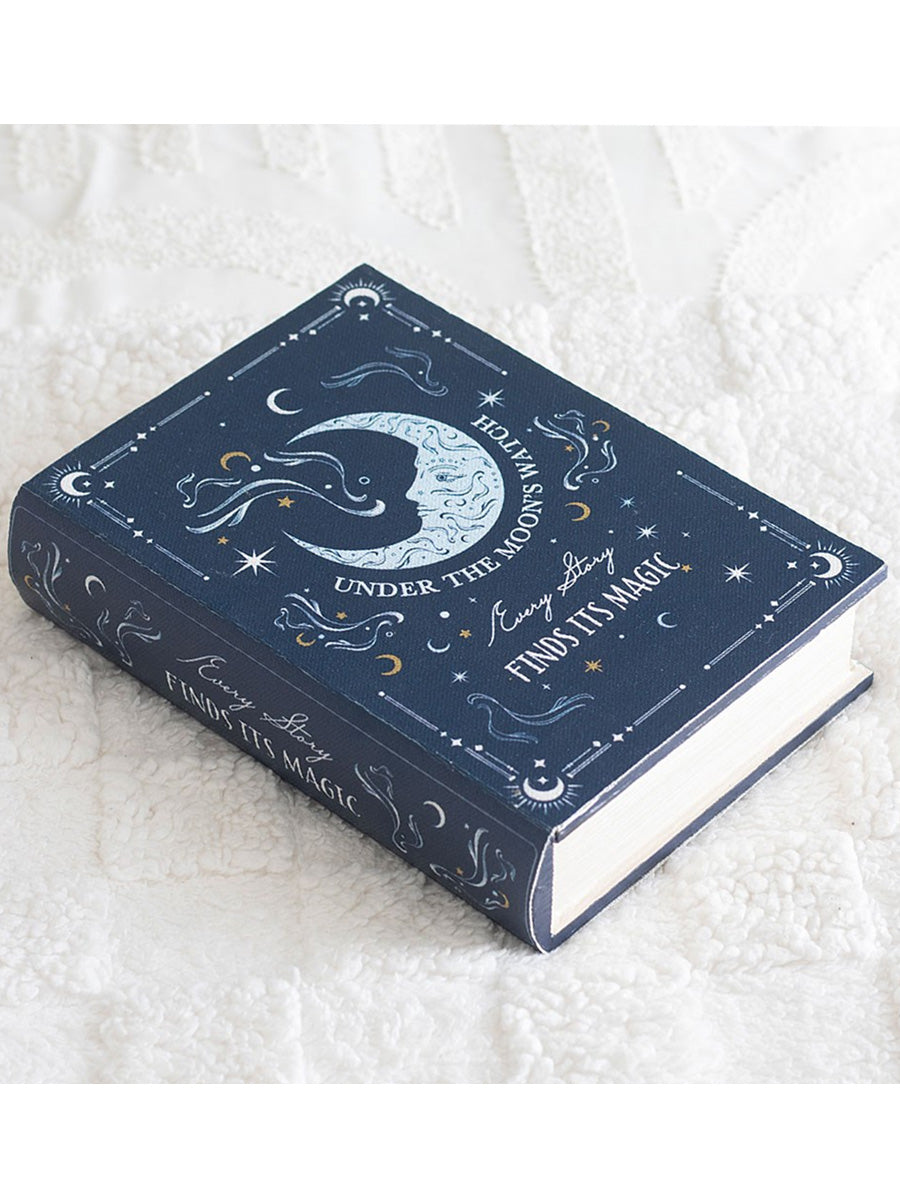 Blue Moon Book Shaped Storage Box