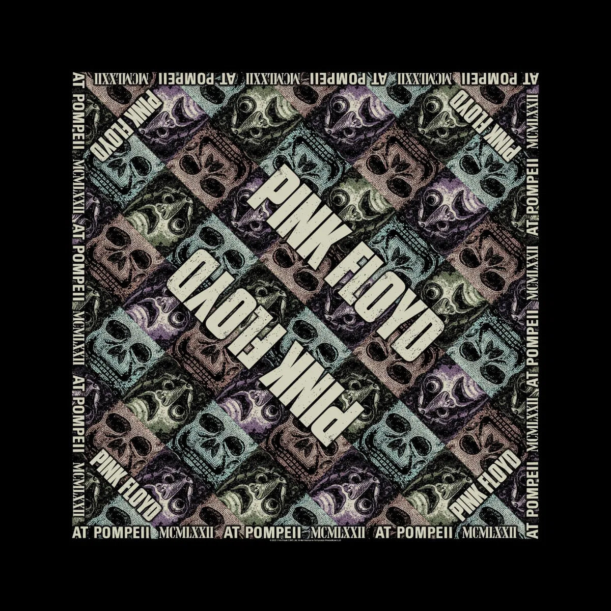 Pink Floyd Mosaic Bandana