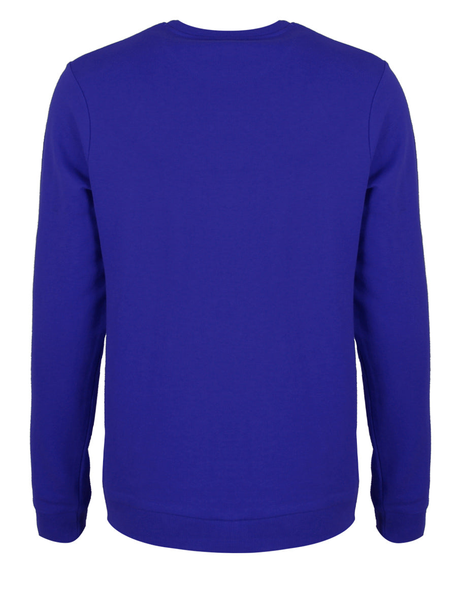 Just A Festive Goose Ladies Royal Blue Christmas Jumper