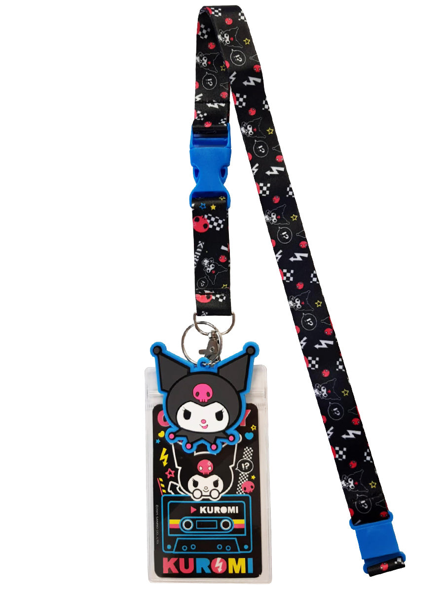 Kuromi (Punky) ID Lanyard & Keychain