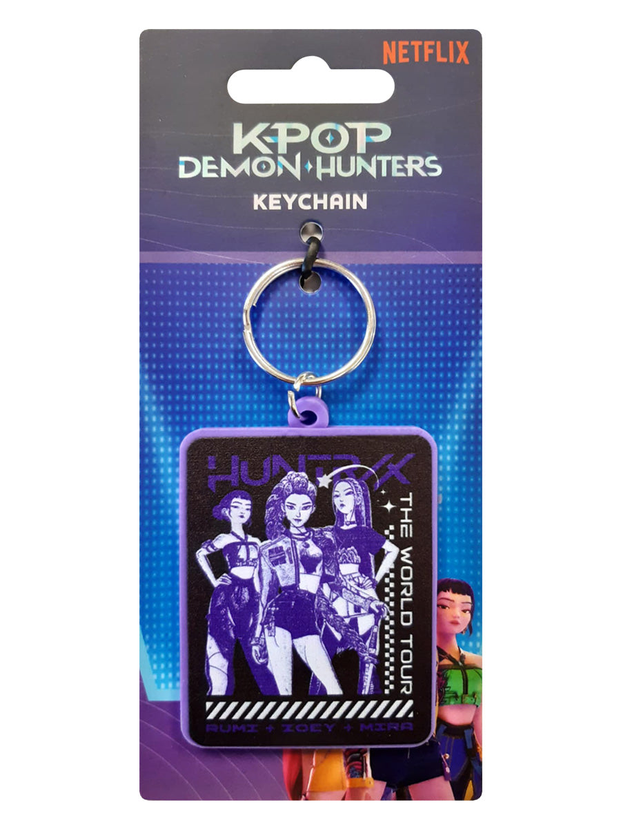 K-Pop Demon Hunters Huntrix Group PVC Keyring