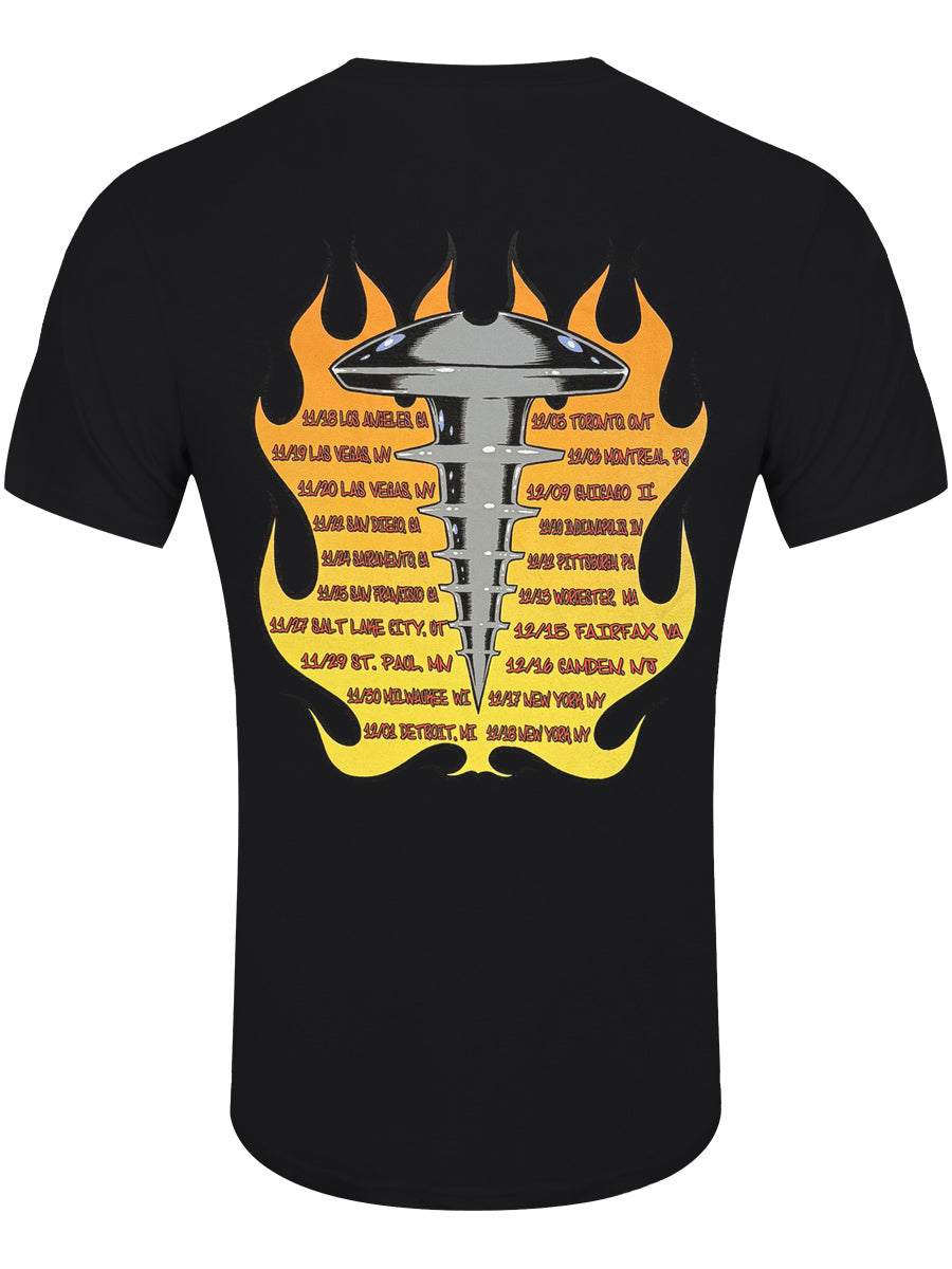 The Offspring Conspiracy Of One Tour '00 Men's Black T-Shirt