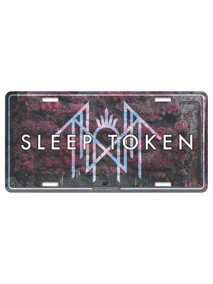 Sleep Token Even In Arcadia American Style Number Plate