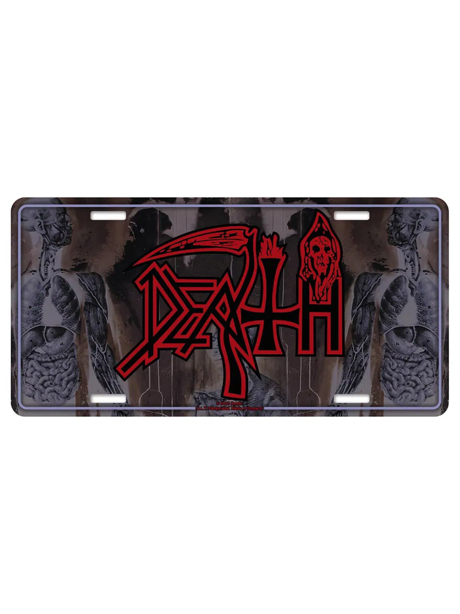 Death Human American Style Number Plate
