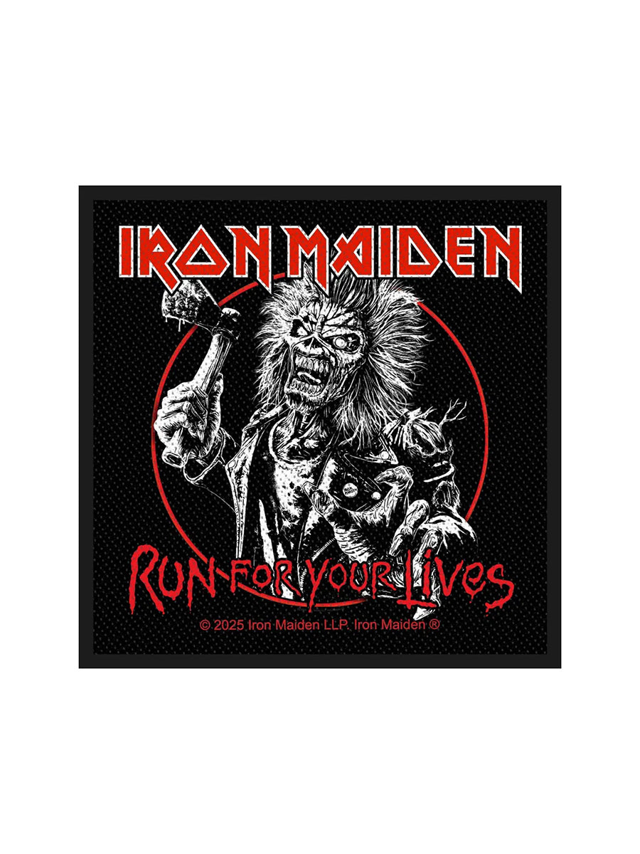 Iron Maiden Run For Your Lives Patch