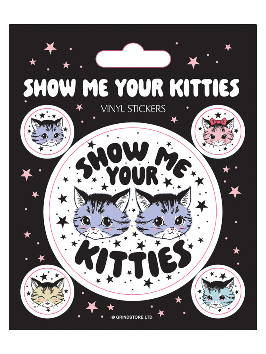 Kitsch Kitten Show Me Your Kitties Sticker Set