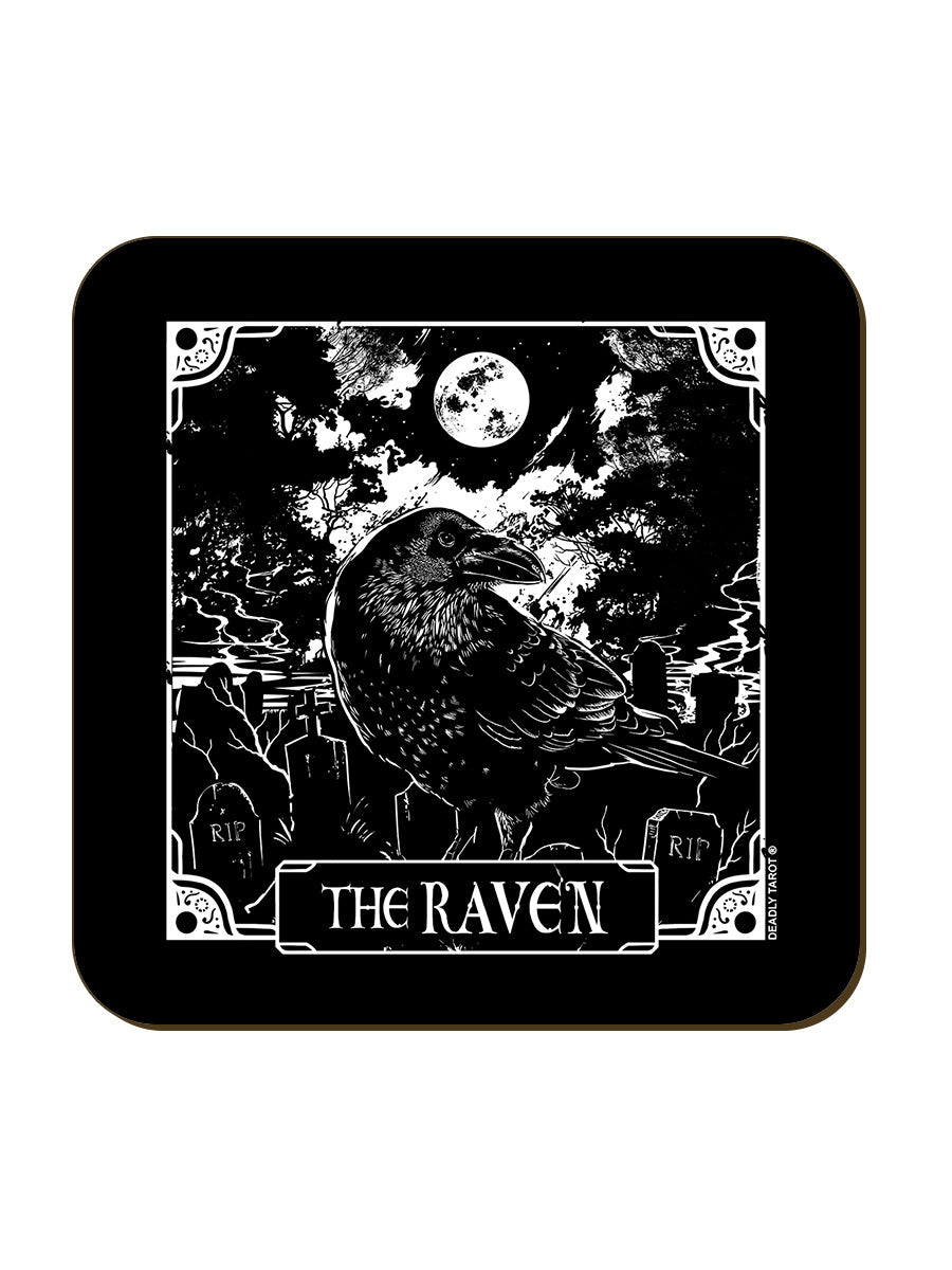 Deadly Tarot - The Raven Coaster
