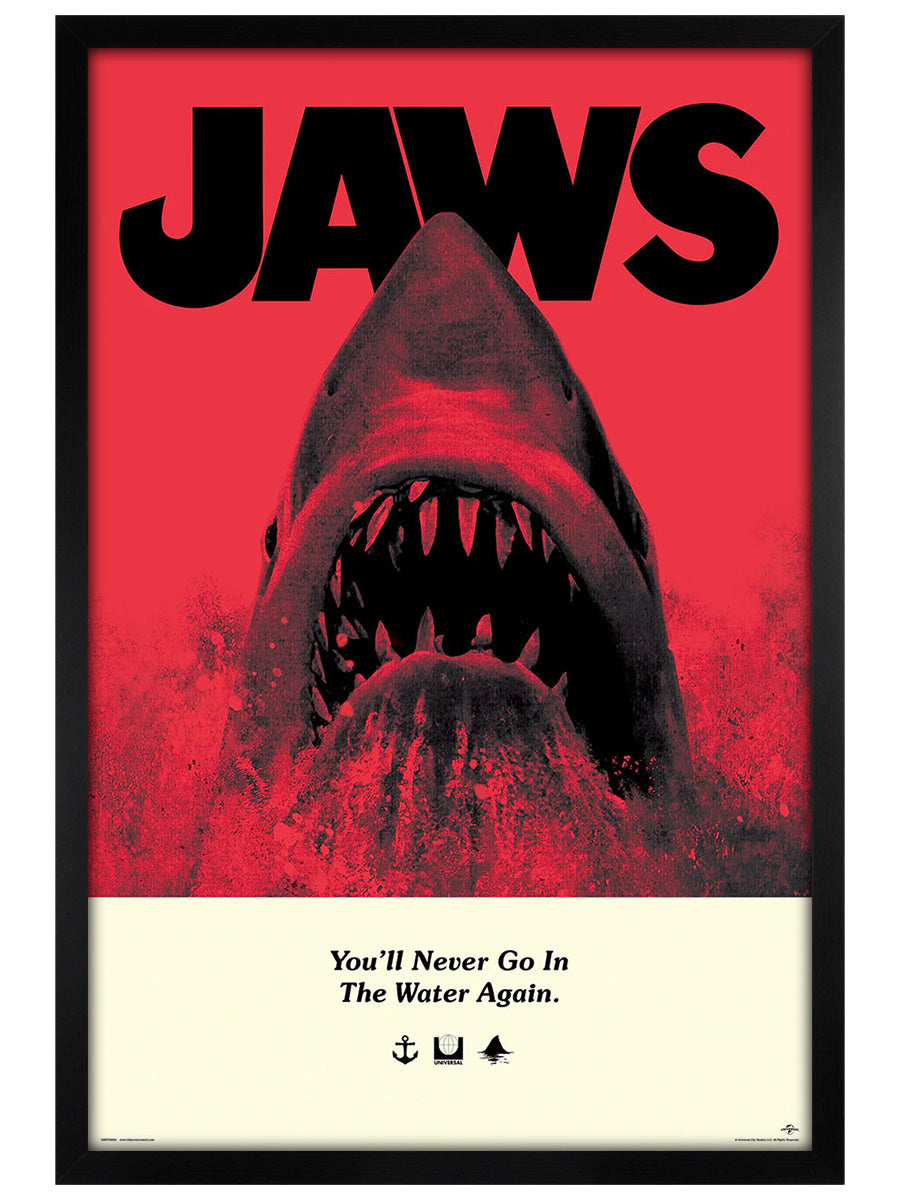 Jaws Red Maxi Poster