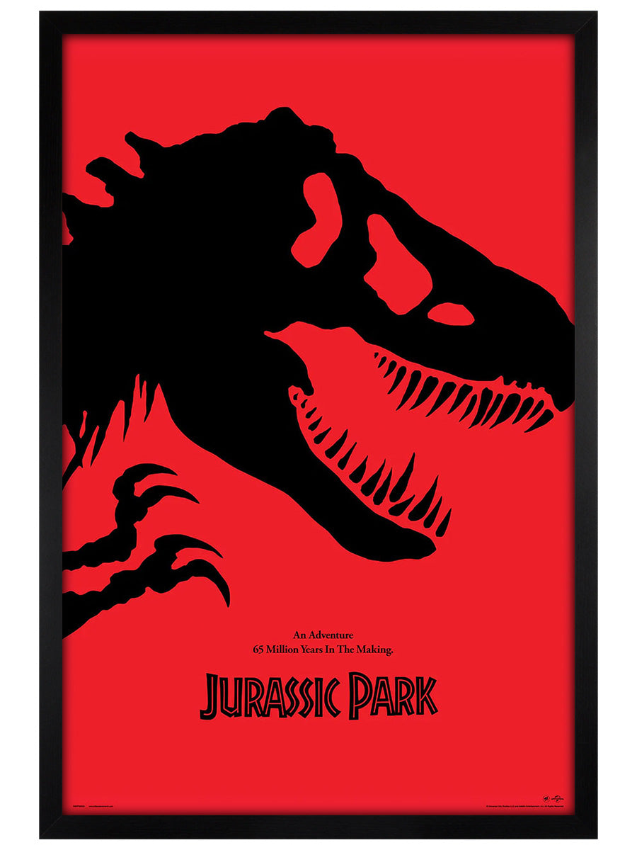 Jurassic Park Red Maxi Poster