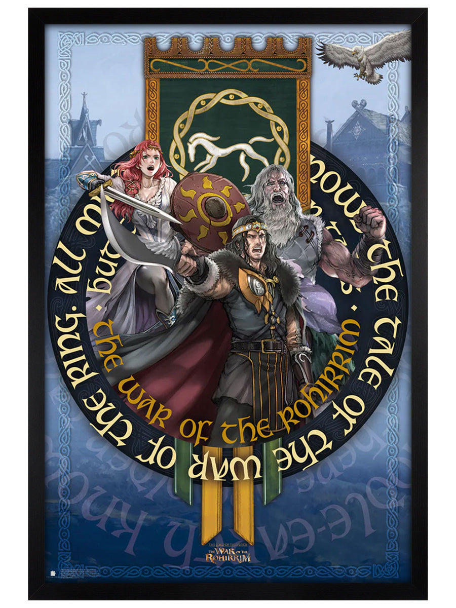 Lord of the Rings TWOTR Characters Maxi Poster