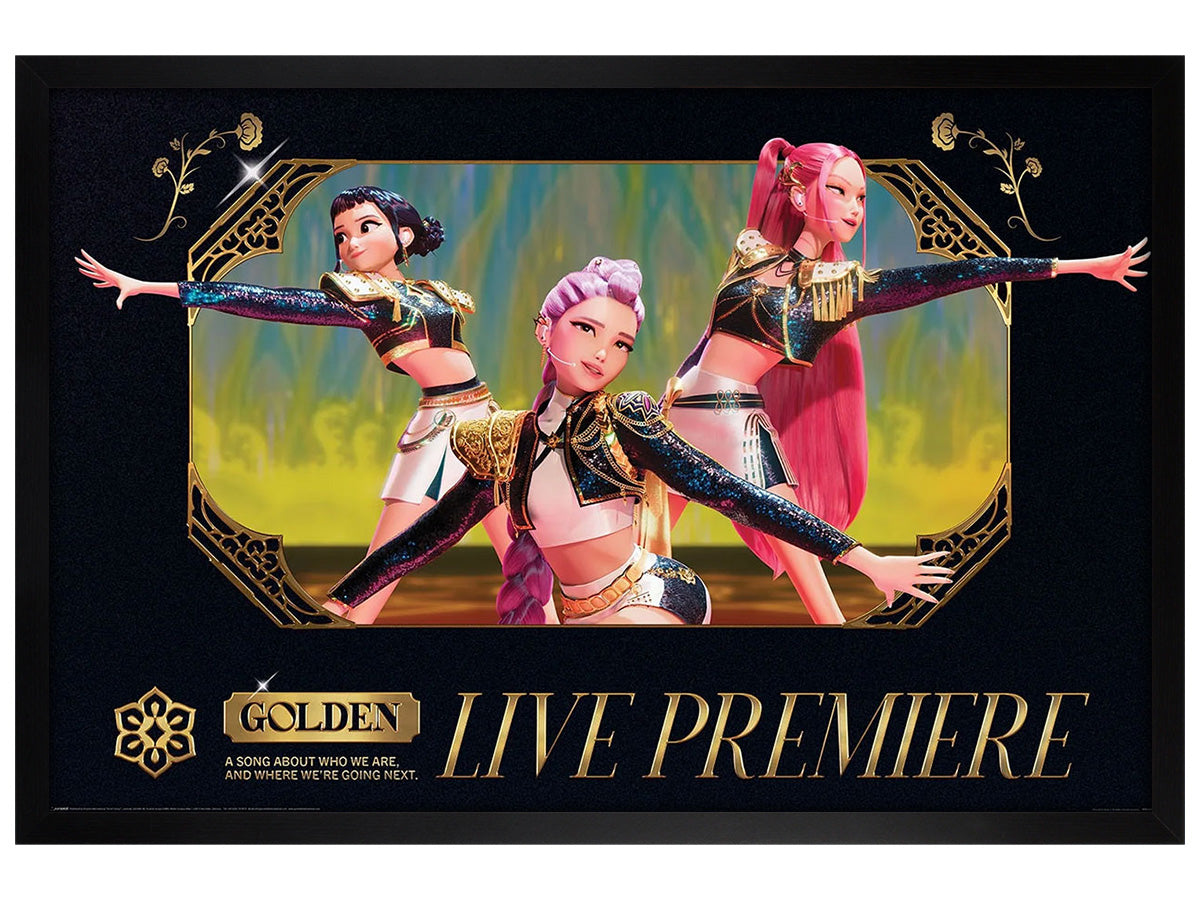 K-Pop Demon Hunters (Golden Live) Maxi Poster