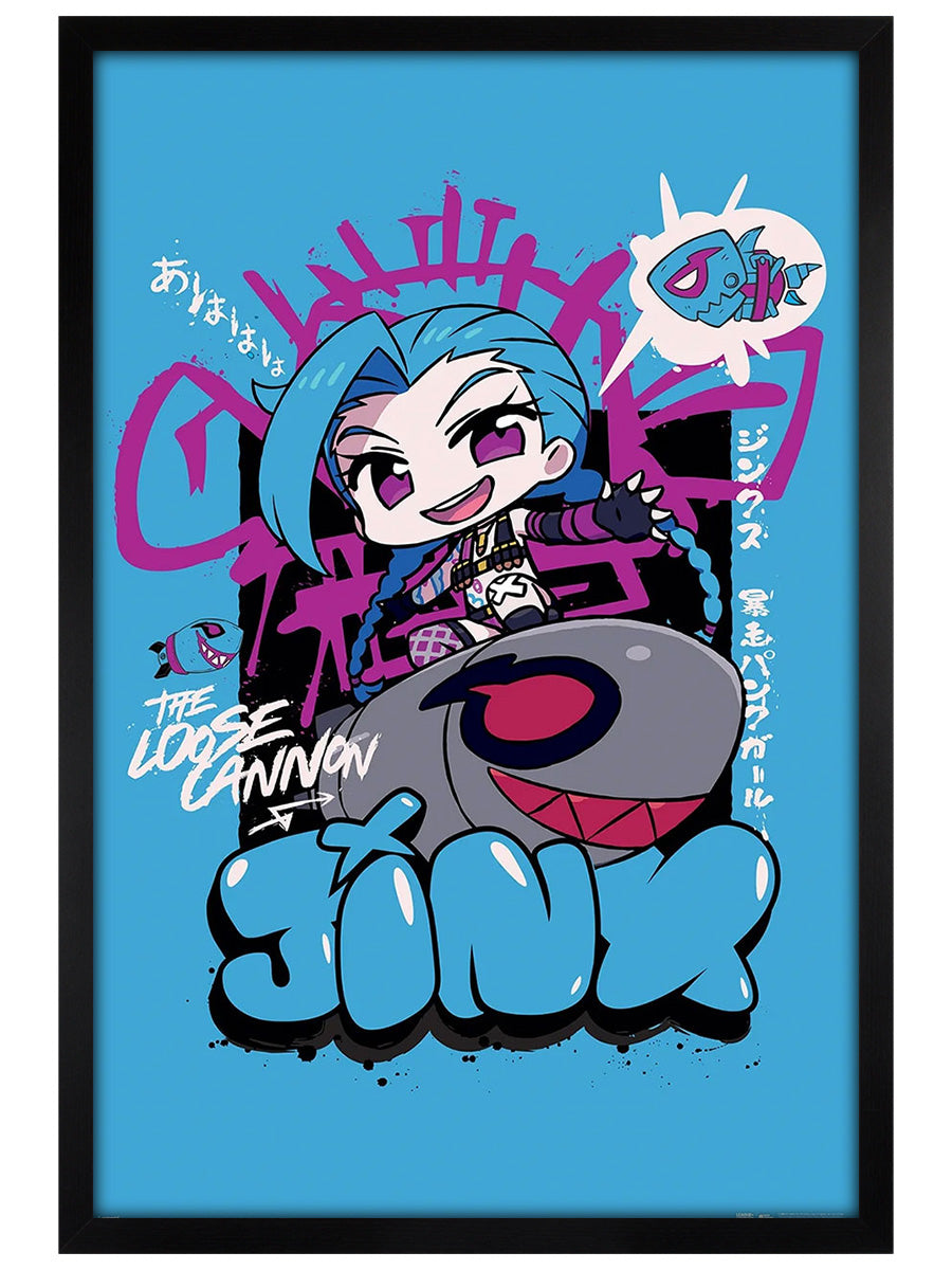 League Of Legends (Chibi Jinx) Maxi Poster