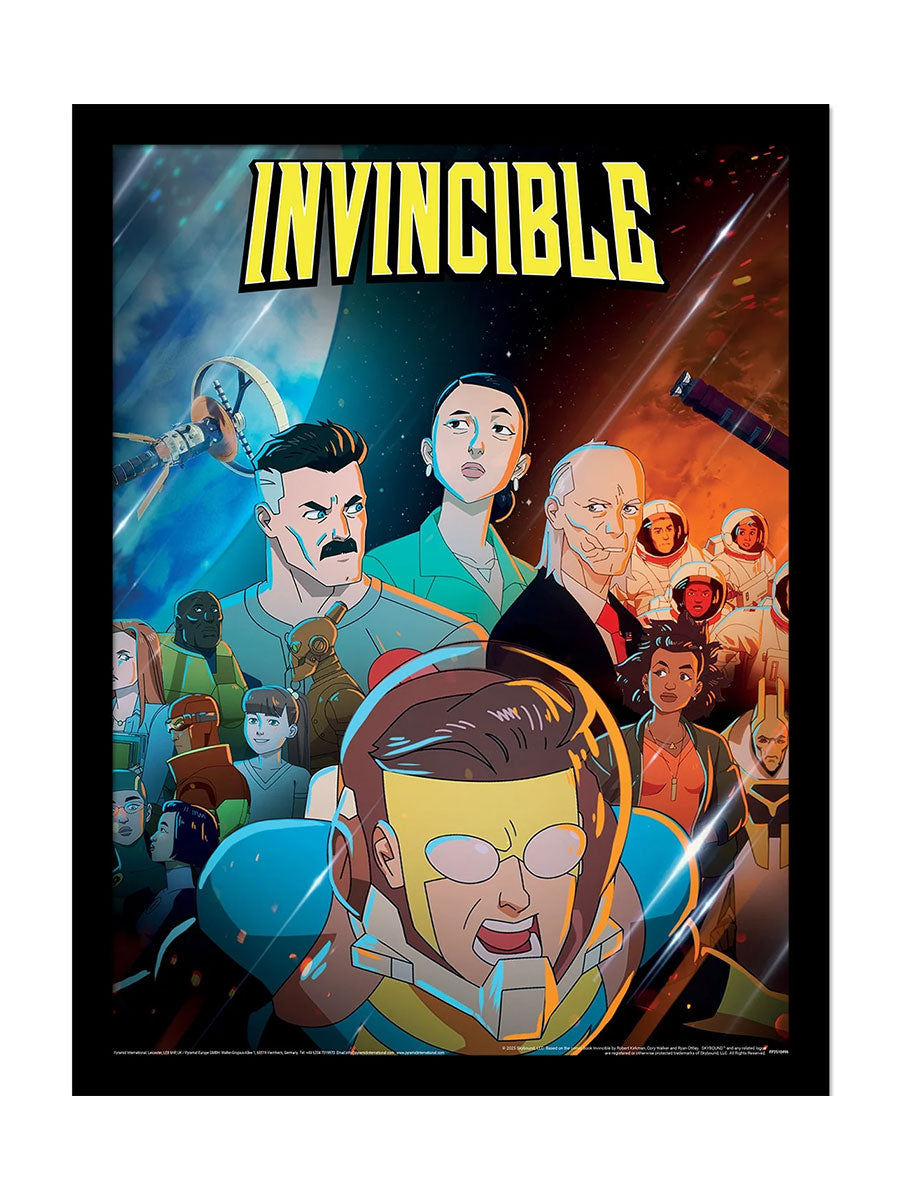 Invincible (Group) Framed Collector Print