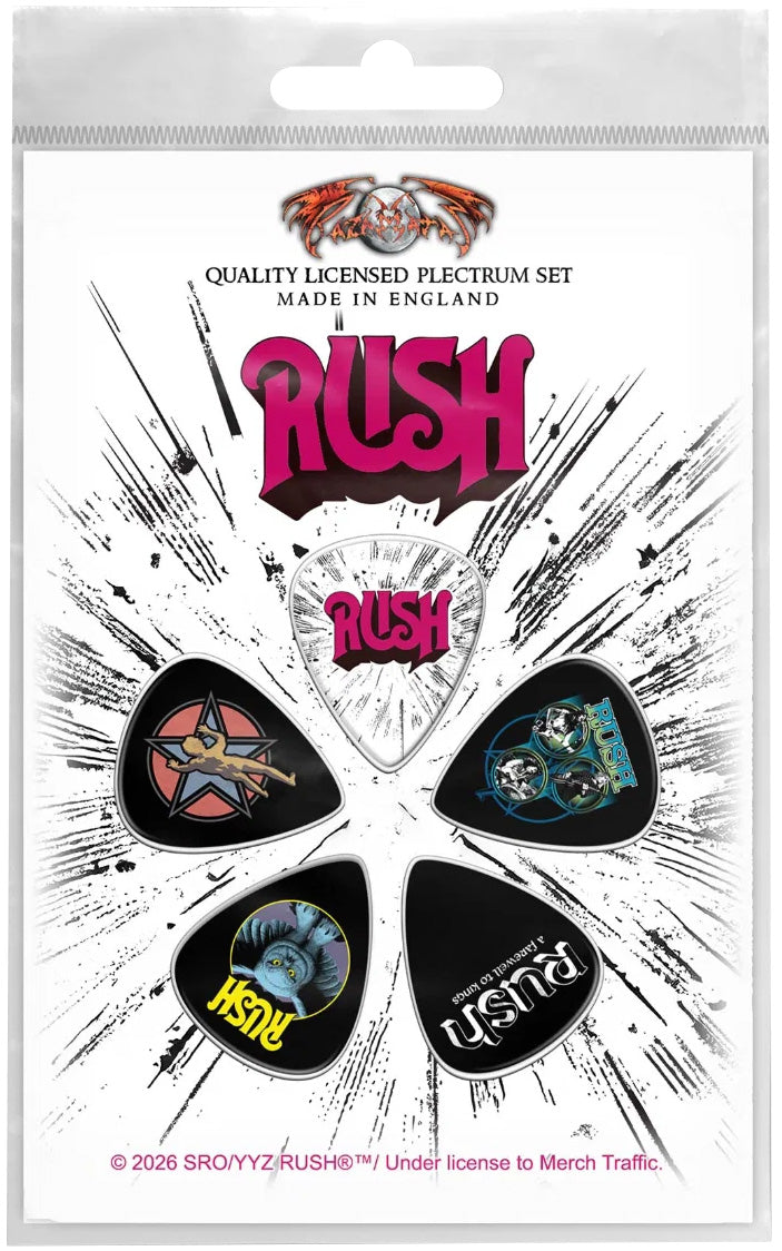 Rush Plectrums 5-Pack