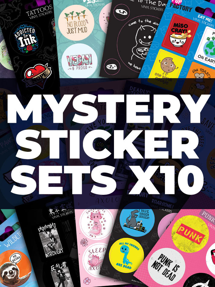 Mystery Sticker Sets x 10
