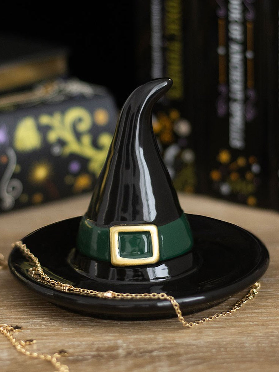 Black Witch Hat Trinket Dish
